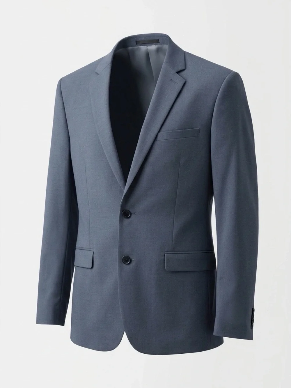 Express Men's Slate Blue Two-Piece Suit